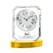 Westford VividPrint™ Clock on Base | https://www.bestnamebadges.com
