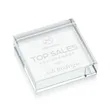 Winston Square Paperweight | https://www.bestnamebadges.com