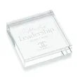 Winston Square Paperweight | https://www.bestnamebadges.com