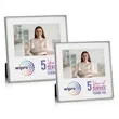 Blakely VividPrint™ Frame - Silver | https://www.bestnamebadges.com