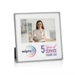 Blakely VividPrint™ Frame - Silver | https://www.bestnamebadges.com