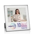 Blakely VividPrint™ Frame - Silver | https://www.bestnamebadges.com