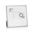 Blakely Picture Frame - Silver | https://www.bestnamebadges.com