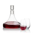 Ashby Decanter & Boston Stemless Wine | https://www.bestnamebadges.com