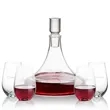 Ashby Decanter & Boston Stemless Wine | https://www.bestnamebadges.com