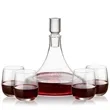 Ashby Decanter & Crestview Stemless Wine | https://www.bestnamebadges.com