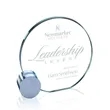 Verdunn Award - Jade/Silver Circle | https://www.bestnamebadges.com