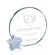 Verdunn Award - Jade/Silver Star | https://www.bestnamebadges.com