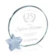 Verdunn Award - Jade/Silver Star | https://www.bestnamebadges.com