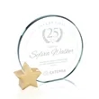 Verdunn Award - Jade/Gold Star | https://www.bestnamebadges.com