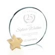 Verdunn Award - Jade/Gold Star | https://www.bestnamebadges.com