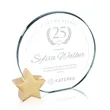 Verdunn Award - Jade/Gold Star | https://www.bestnamebadges.com