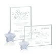 Bermuda Award - Jade/Silver Star | https://www.bestnamebadges.com