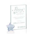 Bermuda Award - Jade/Silver Star | https://www.bestnamebadges.com