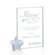 Bermuda Award - Jade/Silver Star | https://www.bestnamebadges.com