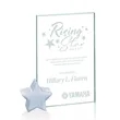 Bermuda Award - Jade/Silver Star | https://www.bestnamebadges.com