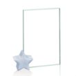 Bermuda Award - Jade/Silver Star | https://www.bestnamebadges.com