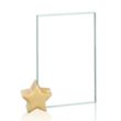 Bermuda Award - Jade/Gold Star | https://www.bestnamebadges.com