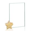 Bermuda Award - Jade/Gold Star | https://www.bestnamebadges.com