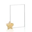 Bermuda Award - Starfire/Gold Star | https://www.bestnamebadges.com