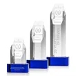 Ashford Award on Blue Base | https://www.bestnamebadges.com