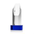 Ashford Award on Blue Base | https://www.bestnamebadges.com