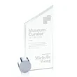 Cooper Award - Jade/Silver Circle | https://www.bestnamebadges.com