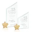 Cooper Award - Jade/Gold Star | https://www.bestnamebadges.com