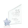Cooper Award - Jade/Silver Star | https://www.bestnamebadges.com