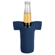 12 oz. Neoprene R-Neck T-SHIRT Collapsible Bottle Cooler | https://www.bestnamebadges.com