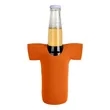 12 oz. Neoprene R-Neck T-SHIRT Collapsible Bottle Cooler | https://www.bestnamebadges.com
