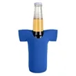 12 oz. Neoprene R-Neck T-SHIRT Collapsible Bottle Cooler | https://www.bestnamebadges.com