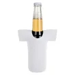 12 oz. Neoprene R-Neck T-SHIRT Collapsible Bottle Cooler | https://www.bestnamebadges.com