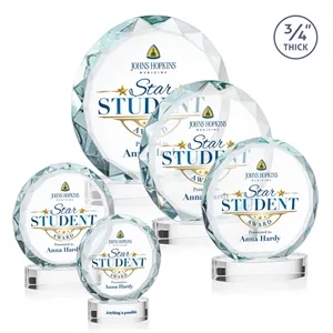 Centura VividPrint™ Award on Alberton Base - Clear | https://www.bestnamebadges.com