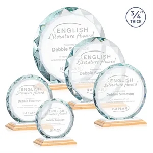 Centura Award - Bamboo/White | https://www.bestnamebadges.com