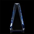 Carmel 3D Award - Blue | https://www.bestnamebadges.com