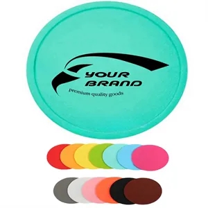 Multicolor Non Slip Heat Resistant Silicone Coaster Durable