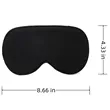 Double Sided Soft Silk Sleep Mask Eye Cover Rest Essential | https://www.bestnamebadges.com