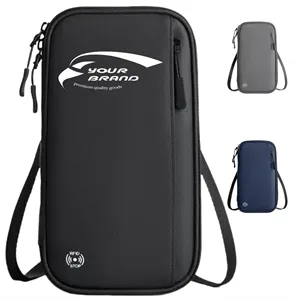 RFID Waterproof Passport Holder Secure Travel Organizer