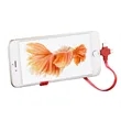 Cell Phone Holder 3 In 1 Retractable Data Cable | https://www.bestnamebadges.com