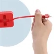 Cell Phone Holder 3 In 1 Retractable Data Cable | https://www.bestnamebadges.com
