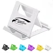 Foldable Adjustable Desktop Cell Phone Holder | https://www.bestnamebadges.com