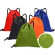 600D Football Pattern Polyester Drawstring Backpack | https://www.bestnamebadges.com