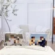 4" X 6" Transparent Scalloped Acrylic Magnet Photo Frame | https://www.bestnamebadges.com