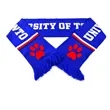 Custom Knitted Scarf With Fringe | https://www.bestnamebadges.com