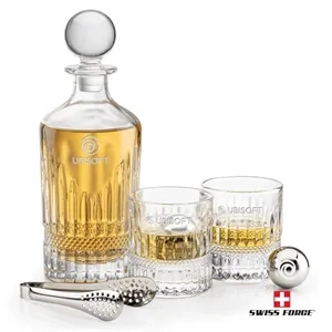 Hathaway Decanter Set & Ice Balls | https://www.bestnamebadges.com
