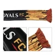 Polyester Sublimation Stadium Scarf with Tassels | https://www.bestnamebadges.com