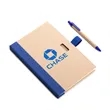 Bound Kraft Journal with Pen Closure | https://www.bestnamebadges.com
