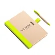 Bound Kraft Journal with Pen Closure | https://www.bestnamebadges.com