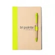 Bound Kraft Journal with Pen Closure | https://www.bestnamebadges.com